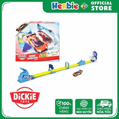 Bộ Đồ Chơi Xe Mô Hình DICKIE TOYS Shark Launcher Track Set 203333000 - Herbie Toys