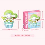 Đồ Chơi Lắp Ráp KEEPPLEY Sanrio Cupcake-Cinnamorall K20815