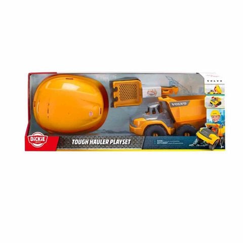 Bộ Đồ Chơi Xây Dựng DICKIE TOYS Volvo Tough Hauler Playset 203729014 - Herbie Toys