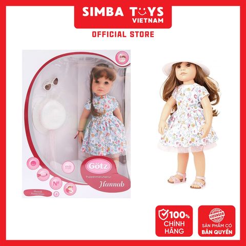 Đồ Chơi Búp Bê GOTZ Hannah Summertime 50cm 1659082 - Simba Toys Vietnam