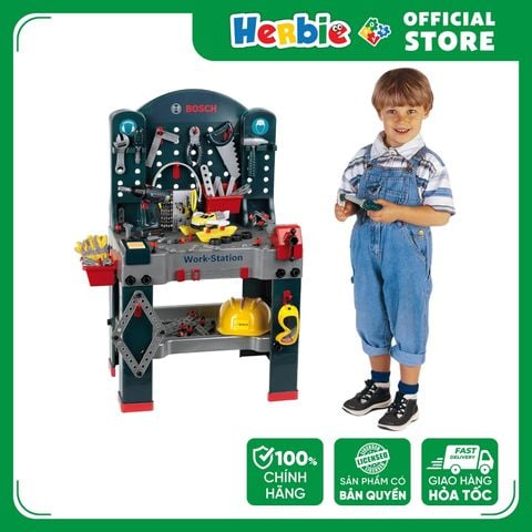 Đồ Chơi Bàn Dụng Cụ Kỹ Sư THEO KLEIN Bosch Workbench 8139 - Herbie Toys