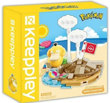 Đồ Chơi Lắp Ráp KEEPPLEY Pokemon - Build a Sandcastle K20223 Building Block