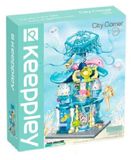 Đồ Chơi Lắp Ráp KEEPPLEY City Corner Summertime Aquarium Building Blocks K28014
