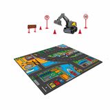 Bộ Đồ Chơi Xe Thảm Sàn Thành Phố DICKIE TOYS Micro World Playmat 203746018 - Simba Toys Vietnam