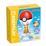 Đồ Chơi Lắp Ráp KEEPPLEY Pokémon - Khinh Khí Cầu Pokeball K20234 Building Block