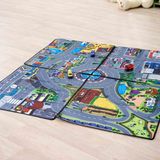 Bộ Đồ Chơi Xe Thảm Sàn Thành Phố DICKIE TOYS Micro World Playmat 203746018 - Simba Toys Vietnam