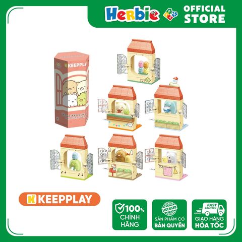 Đồ Chơi Lắp Ráp KEEPPLAY Sumikko Window Sill Blind Box 77020 - Herbie Toys