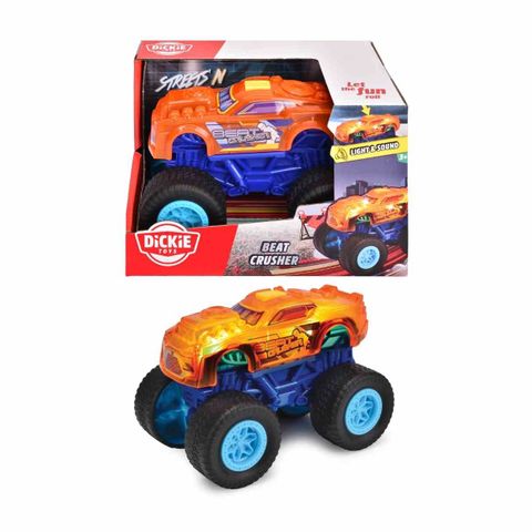 Đồ Chơi Xe Âm Nhạc DICKIE TOYS Beat Crusher 203762007 - Herbie Toys