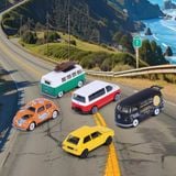 Bộ 5 Đồ Chơi Xe Mô Hình MAJORETTE Volkswagen 5 Pieces Giftpack 8502105006NET - Herbie Toys