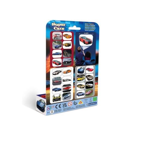 Đồ Chơi Đèn Pin Flashlight BRAINSTORM TOYS Super Cars Torch and Projector E2047