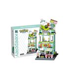 Đồ Chơi Lắp Ráp KEEPPLEY Pokemon - Bulbasaur Dessert House K20207 Building Block