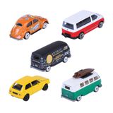 Bộ 5 Đồ Chơi Xe Mô Hình MAJORETTE Volkswagen 5 Pieces Giftpack 8502105006NET - Herbie Toys