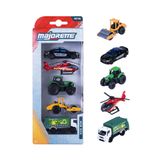Bộ 5 Đồ Chơi Xe Mô Hình MAJORETTE Street Cars 5 Pieces Set 1:64 Diecast Model Car 8501004000 - Simba Toys Vietnam