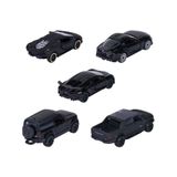 Bộ 5 Đồ Chơi Xe Mô Hình MAJORETTE Black Edition 5 Pieces Giftpack 8502005000 1:64 Diecast - Herbie Toys