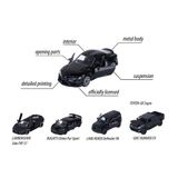 Bộ 5 Đồ Chơi Xe Mô Hình MAJORETTE Black Edition 5 Pieces Giftpack 8502005000 1:64 Diecast - Herbie Toys