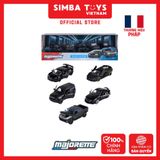 Bộ 5 Đồ Chơi Xe Mô Hình MAJORETTE Black Edition 5 Pieces Giftpack 8502005000 1:64 Diecast - Simba Toys Vietnam