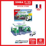 Bộ Đồ Chơi Mô Hình Trạm Xăng MAJORETTE Petrol Station BP + 1 Vehicle 8502006001 1:64 Diecast - Simba Toys Vietnam