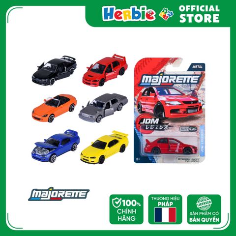 Đồ Chơi Xe Mô Hình MAJORETTE JDM Legends Premium Cars 1:64 Diecast Model Car 8502100000 - Herbie Toys