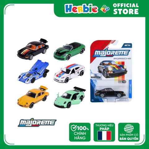 Đồ Chơi Xe Mô Hình MAJORETTE Porsche Premium Cars 1:64 Diecast Model Car 8502100002 - Herbie Toys