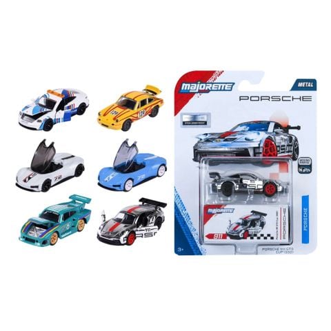 Đồ Chơi Xe Mô Hình MAJORETTE Porsche Deluxe Cars 1:64 Diecast Model Car 8502101001 - Herbie Toys