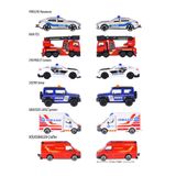 Đồ Chơi Xe Mô Hình MAJORETTE Rescue Premium Cars 1:64 Diecast Model Car 8503000003038 - Simba Toys Vietnam