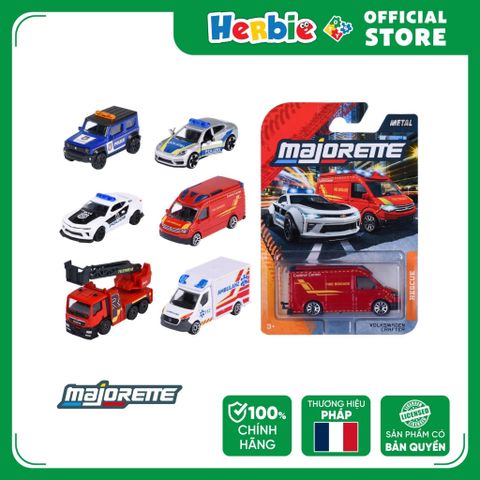 Đồ Chơi Xe Mô Hình MAJORETTE Rescue Premium Cars 1:64 Diecast Model Car 8503000003038 - Herbie Toys