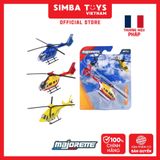 Đồ Chơi Xe Mô Hình MAJORETTE French S.O.S. Helicopter 8503001001SMO - Simba Toys Vietnam