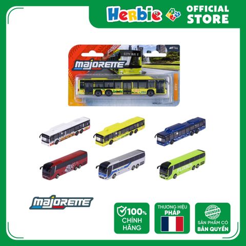 Đồ Chơi Xe Mô Hình MAJORETTE City MAN Bus 8503002002 Diecast Model - Herbie Toys
