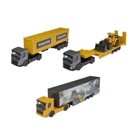 Đồ Chơi Xe Mô Hình MAJORETTE Volvo Construction Transporter 8503103000 Diecast Model - Herbie Toys
