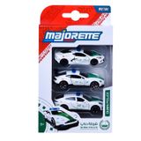 Đồ Chơi Xe Mô Hình MAJORETTE Dubai Police 3 Pieces Set 8503104001047 - Herbie Toys