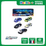 Bộ 5 Đồ Chơi Xe Mô Hình MAJORETTE Rescue World 5 Pieces Giftpack 8503105001 1:64 Diecast Model Car - Herbie Toys