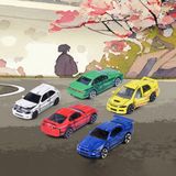 Bộ 5 Đồ Chơi Xe Mô Hình MAJORETTE JDM Legends Anime 5 Pieces Giftpack 8504105000 - Herbie toys