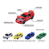 Bộ 5 Đồ Chơi Xe Mô Hình MAJORETTE JDM Legends Anime 5 Pieces Giftpack 8504105000 - Herbie toys