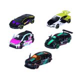 Bộ 5 Đồ Chơi Xe Mô Hình MAJORETTE Neon Racer 5 Pieces Giftpack 8504105004 - Herbie toys