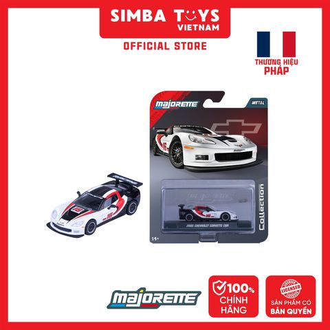 Đồ Chơi Xe Mô Hình MAJORETTE Collection 2005 Chevrolet Corvette C6 R 8505001012 - Simba Toys Vietnam