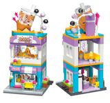 Đồ Chơi Lắp Ráp KEEPPLEY City Corner Bubble Tea House Building Blocks C0108