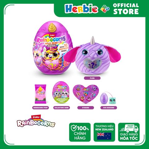 Đồ Chơi Trứng Bất Ngờ ZURU TOYS Rainbocorns Sparkle Heart Surprise 92129 - Herbie Toys
