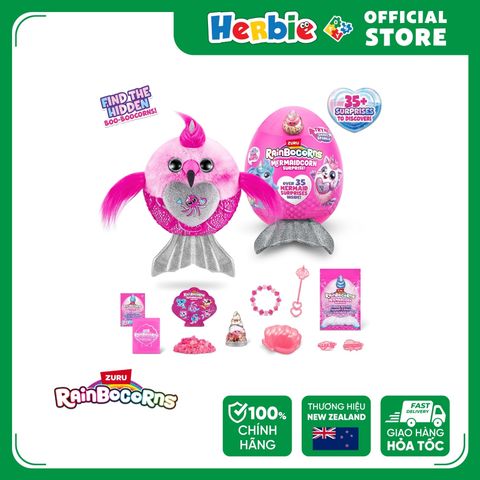 Đồ Chơi Trứng Bất Ngờ ZURU TOYS Rainbocorns Mermaidcorn Surprise 9283 - Herbie Toys