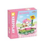 Đồ Chơi Lắp Ráp KEEPPLEY Sanrio Picnic At Flower Fields K20831