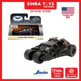 Đồ Chơi Xe Mô Hình JADA TOYS DC Comics Batman 2008 The Dark Knight Batmobile 1:32 98232 - Simba Toys Vietnam