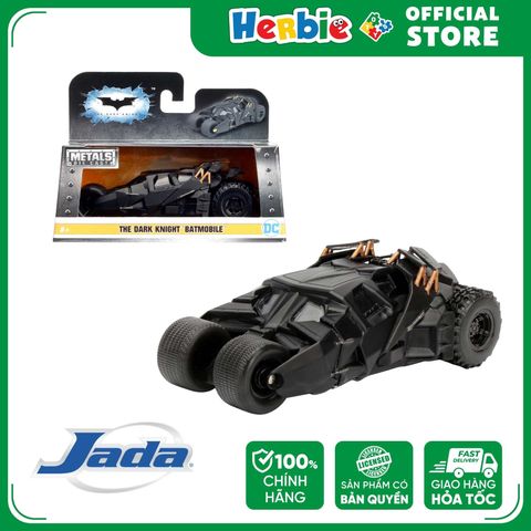 Đồ Chơi Xe Mô Hình JADA TOYS DC Comics Batman 2008 The Dark Knight Batmobile 1:32 98232 - Herbie Toys