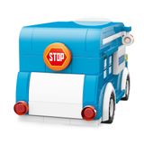 Đồ Chơi Lắp Ráp KEEPPLEY Doraemon Mini Car Bus K20407