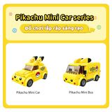 Đồ Chơi Lắp Ráp KEEPPLEY Pokemon Pikachu Mini Bus K20206