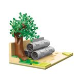 Đồ Chơi Lắp Ráp KEEPPLEY Doraemon Cement Pipe Lot Playground K20409