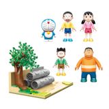 Đồ Chơi Lắp Ráp KEEPPLEY Doraemon Cement Pipe Lot Playground K20409