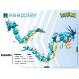 Đồ Chơi Lắp Ráp KEEPPLEY Pokemon Gyarados B0110