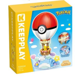 Đồ Chơi Lắp Ráp KEEPPLEY Pokémon - Khinh Khí Cầu Pokeball K20234 Building Block