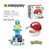 Đồ Chơi Lắp Ráp KEEPPLEY Pokemon Mini Squirtle B0106
