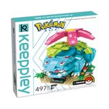 Đồ Chơi Lắp Ráp KEEPPLEY Pokemon Venusaur B0107