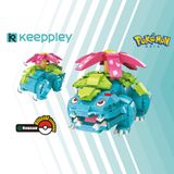 Đồ Chơi Lắp Ráp KEEPPLEY Pokemon Venusaur B0107